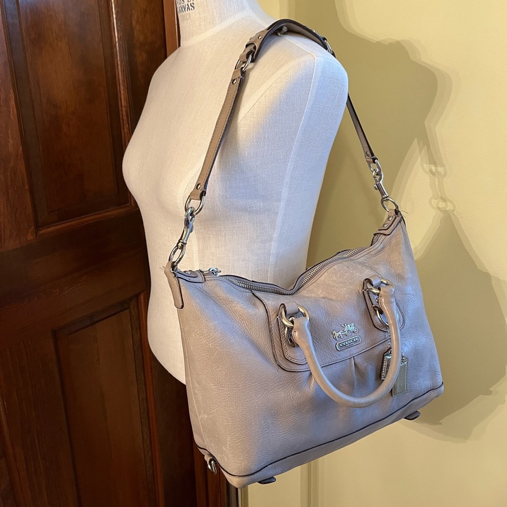 Vintage Coach Madison Sabrina Leather Satchel - Picture 2 of 8